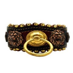 Star and Crescent ''Giant'' Dog Collar Dark Version